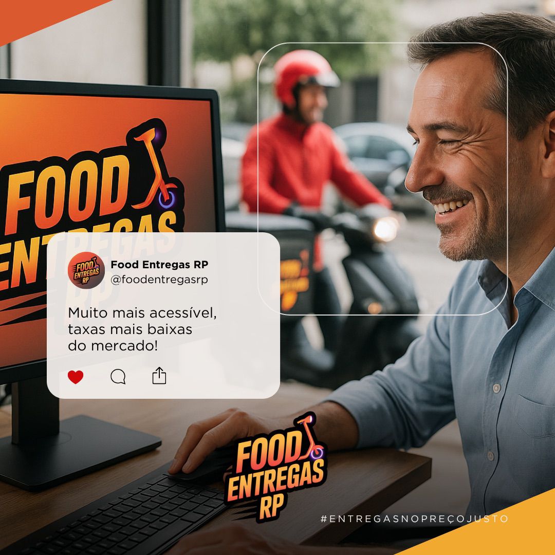 Variedade de restaurantes em FoodRiber